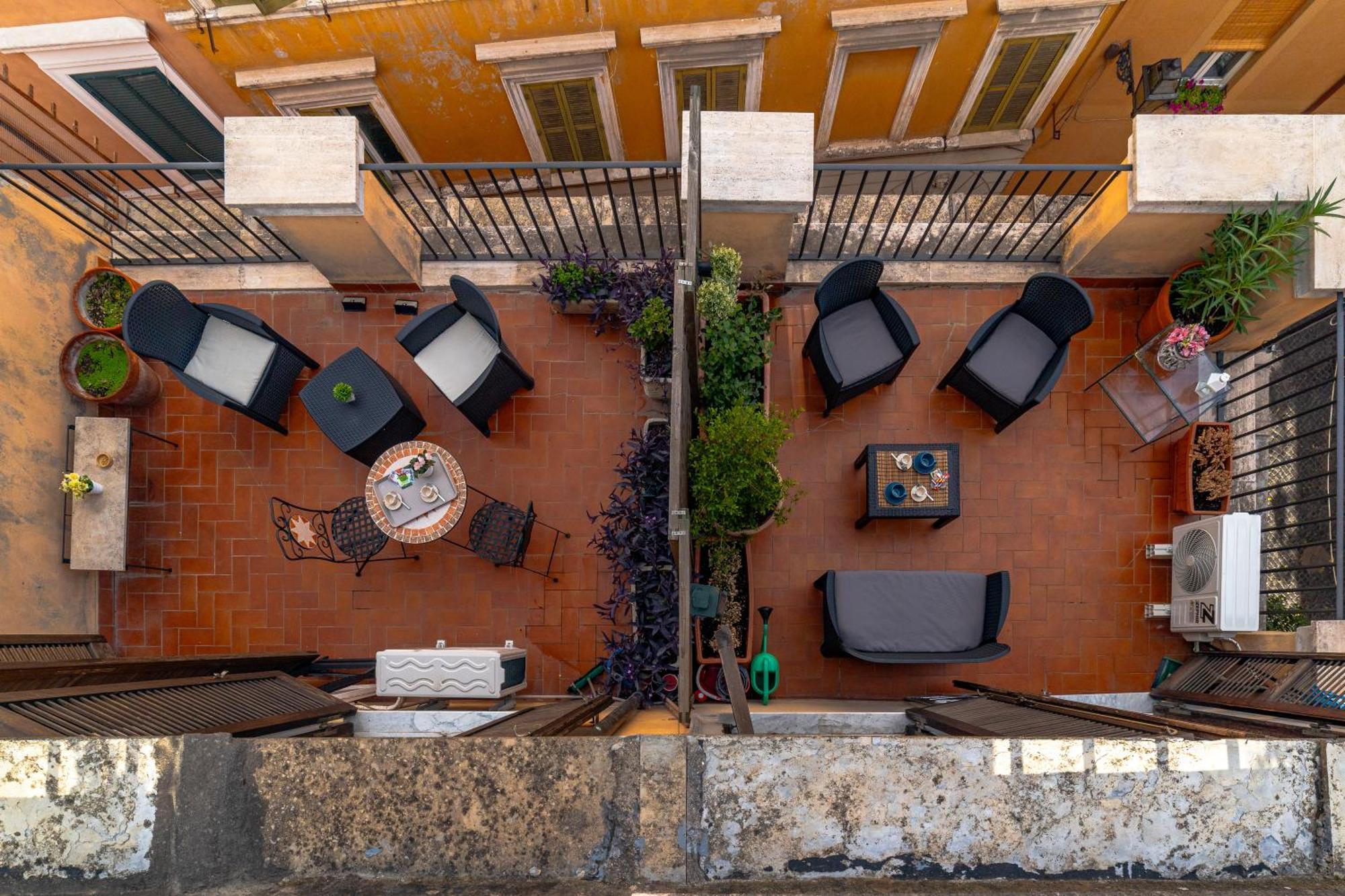 Tiberina Rooftop Trastevere Rome Bagian luar foto