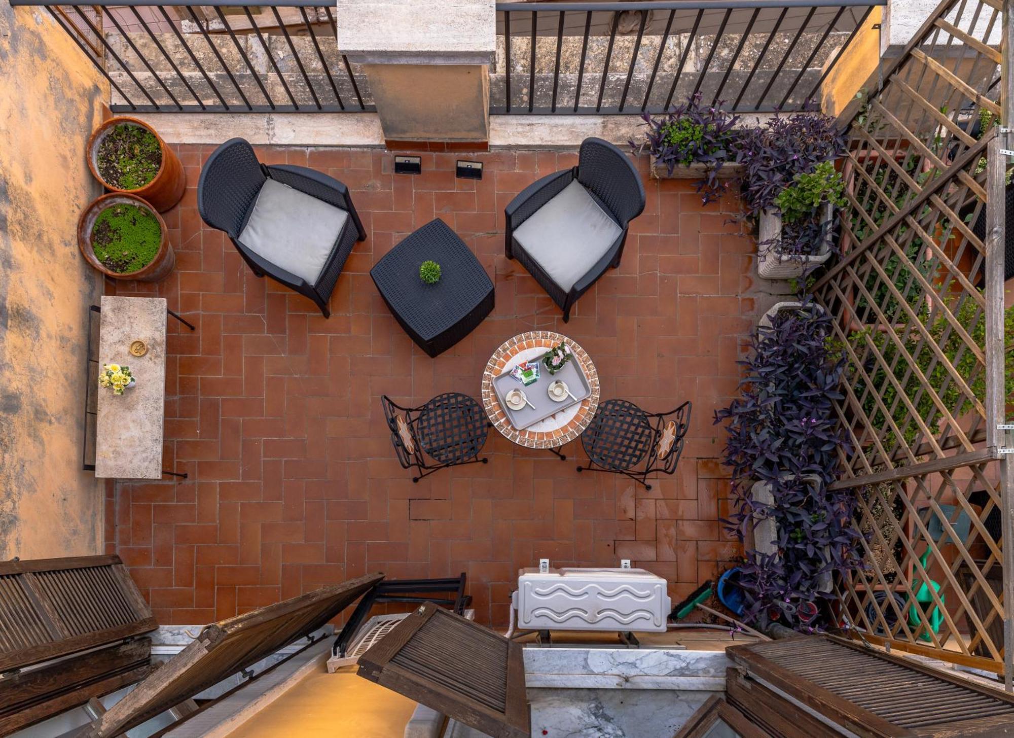 Tiberina Rooftop Trastevere Rome Bagian luar foto